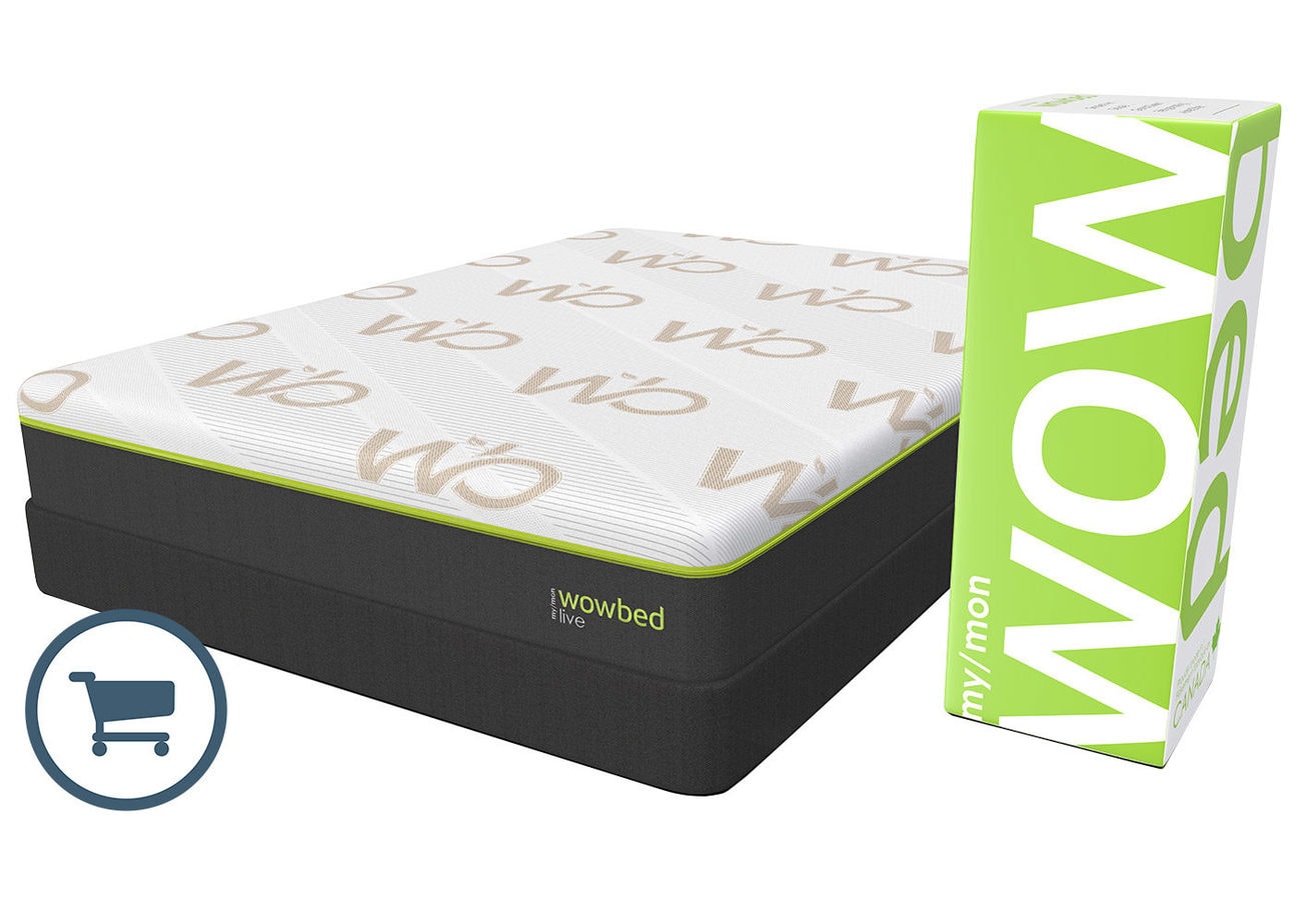 Matelas en boîte wowbed Live