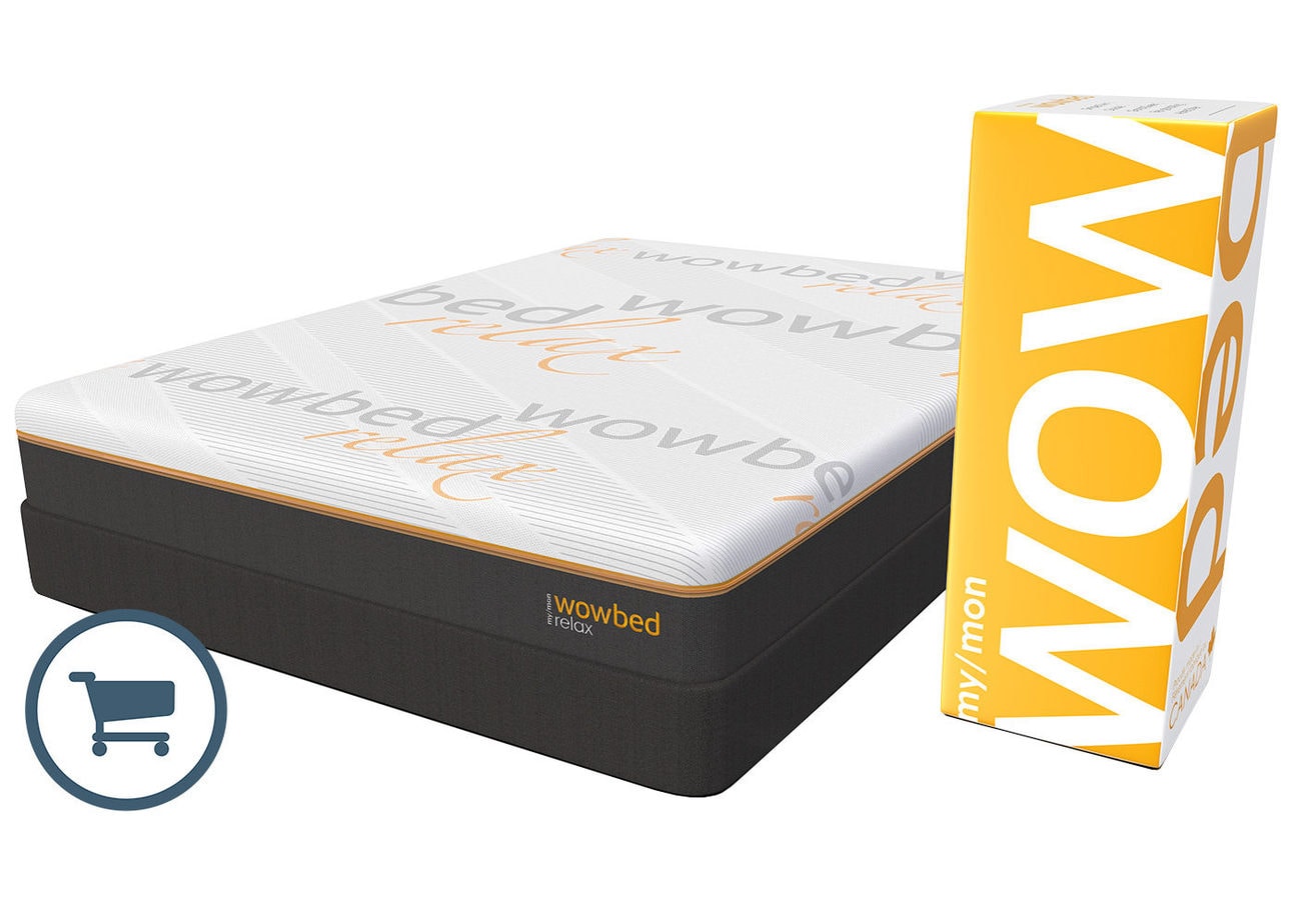 Matelas en boîte wowbed Relax
