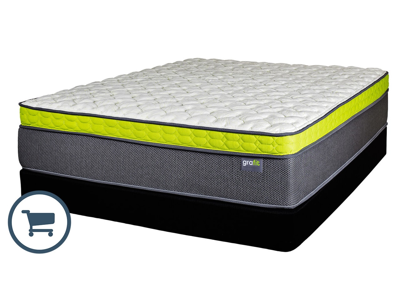 Matelas de latex infusé de graphite Energik | LA PLACE