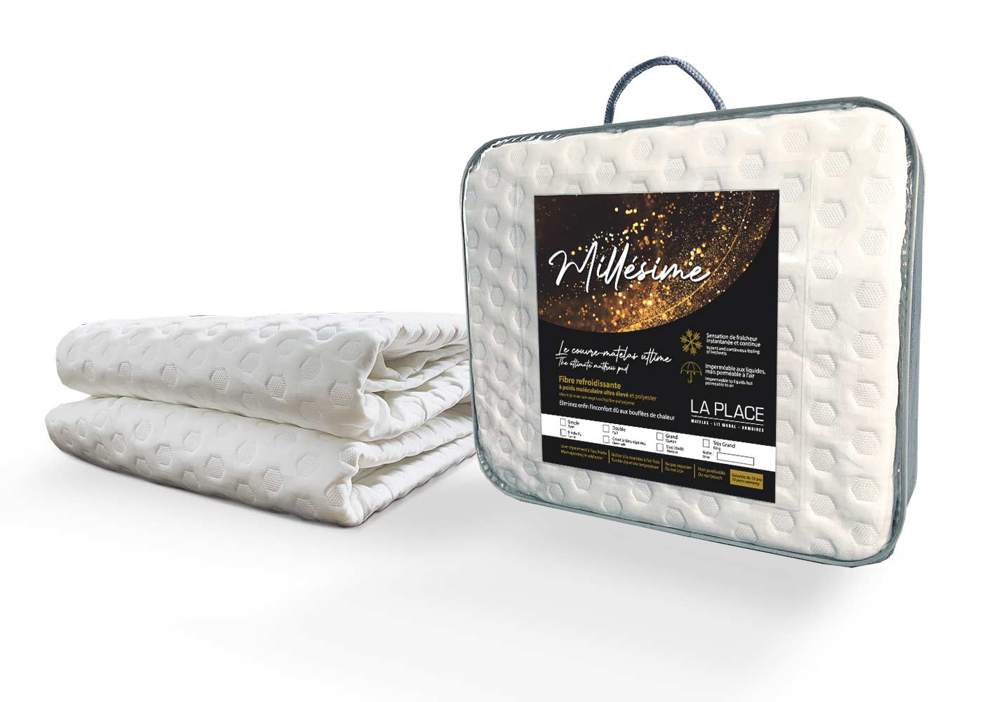 Couvre matelas refroidissant Millésime - LA PLACE