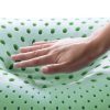 Hand-foam-memory-green-pillow