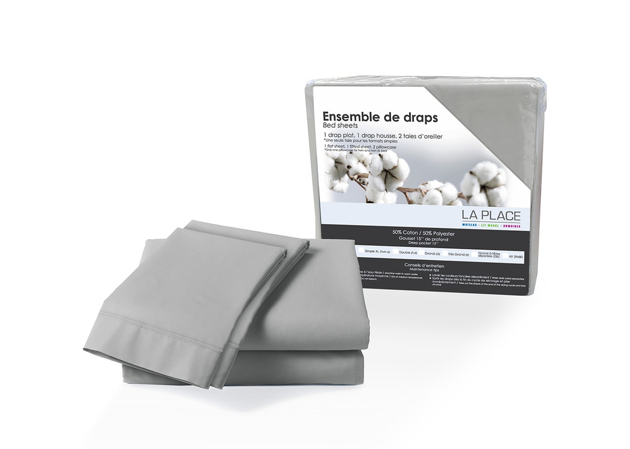 Draps percale Poly-Coton | LA PLACE
