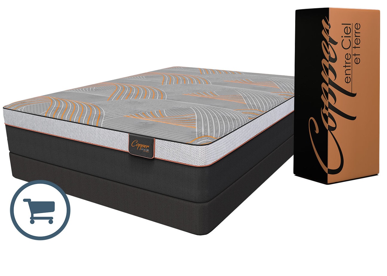 Matelas Copper mi-moelleux | LA PLACE
