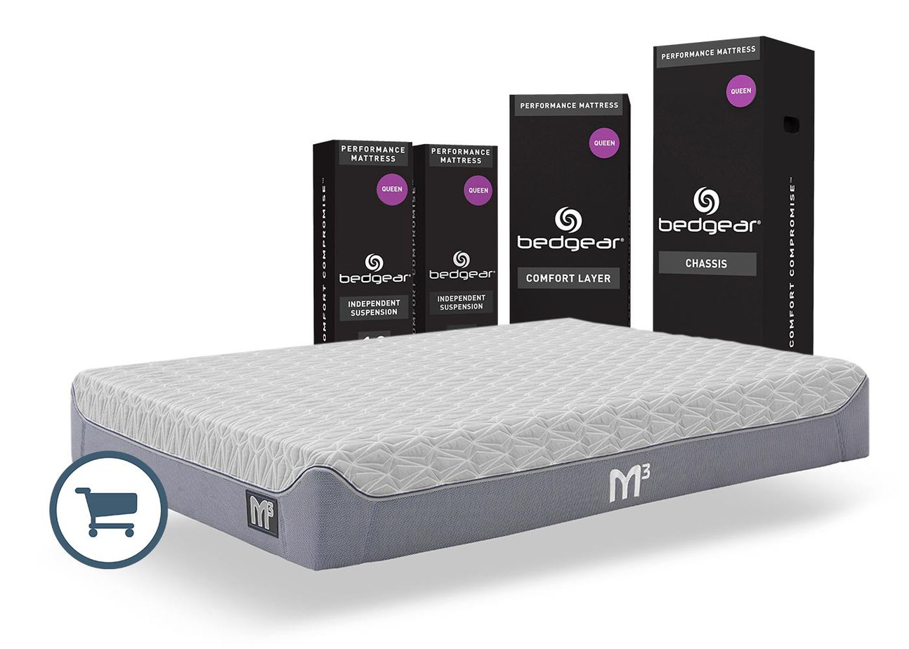 Matelas à personnaliser Bedgear M3 - LA PLACE